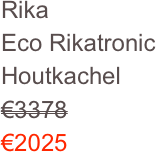 Rika 
Eco Rikatronic
Houtkachel
€3378
€2025
